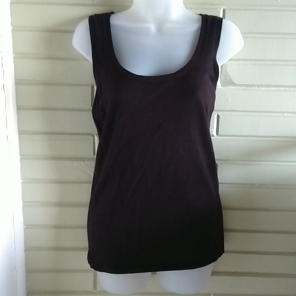 Black sweater tank